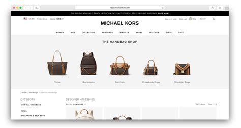 micheal Kors USA website